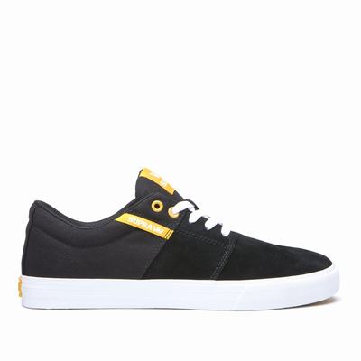 Női Supra STACKS II VULC Tornacipő HU086415 Fekete